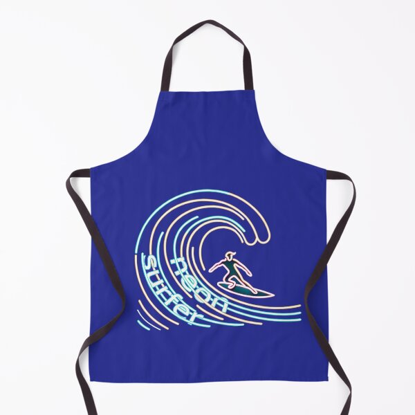 Item preview, Neon Wave Rider - Surf's Luminous Dance designed and sold by leyfinder.
