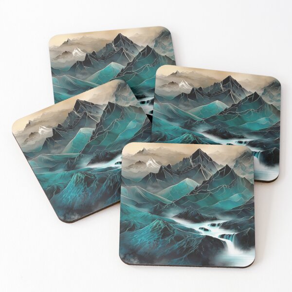 Item preview, Vibrant Glass Mountain designed and sold by joejiing.