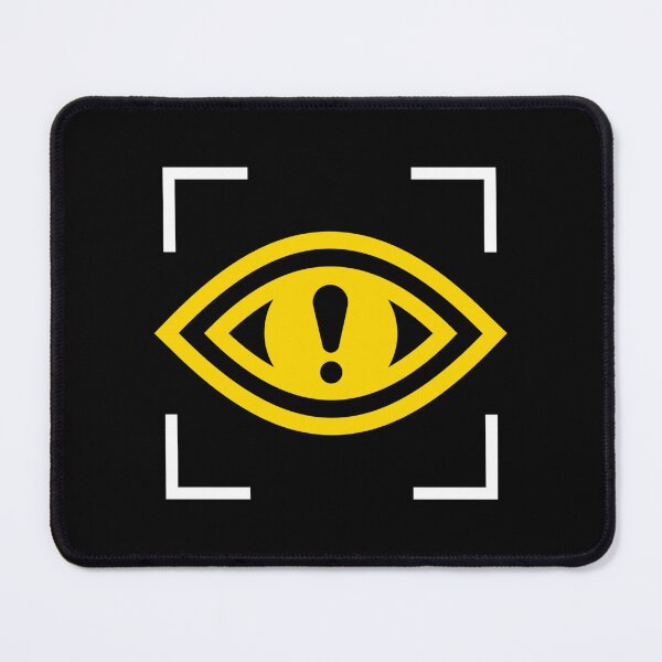 Item preview, Content warning logo eye designed and sold by Skeevy.