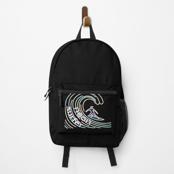 Item preview, Neon Wave Rider - Surf's Luminous Dance designed and sold by leyfinder.