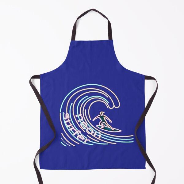 Item preview, Neon Wave Rider - Surf's Luminous Dance designed and sold by leyfinder.