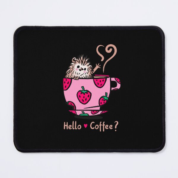 Item preview, Cute hedgehog, coffee. Hello, Coffee? designed and sold by noico.