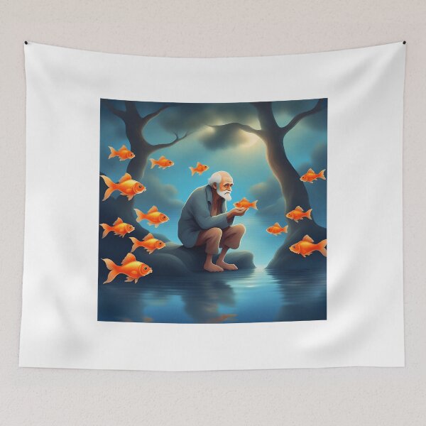 Item preview, Wisdom Waters: The Old Man's Companion by the Lake designed and sold by CaseGallagher.