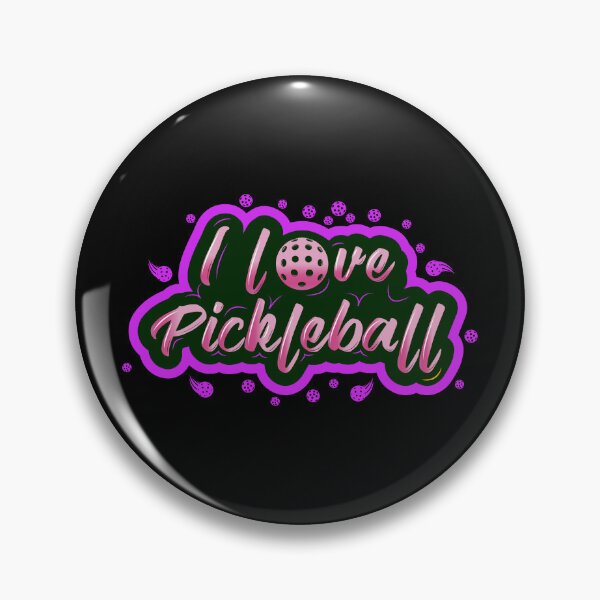 Item preview, I love Pickleball Pink designed and sold by YoshiArtDesign.