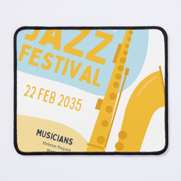 Item preview, jazz festival designed and sold by Mo-rx.