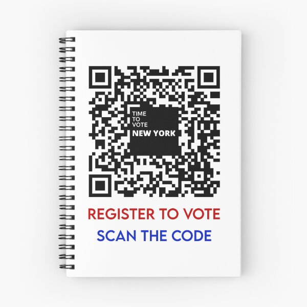 Aperçu de l'œuvre Inscrivez-vous pour voter à New York créée et vendue par Decaf2Go.