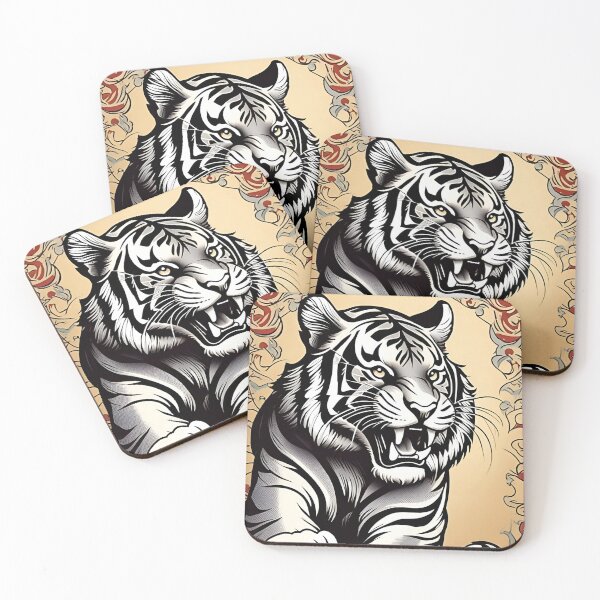 Item preview, White Tiger designed and sold by MatrixTattoo.