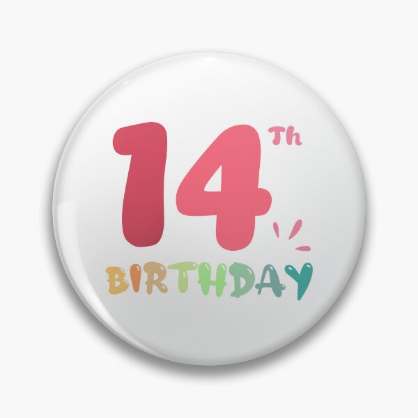 Item preview, Happy 14th Birthday designed and sold by SimpleP.