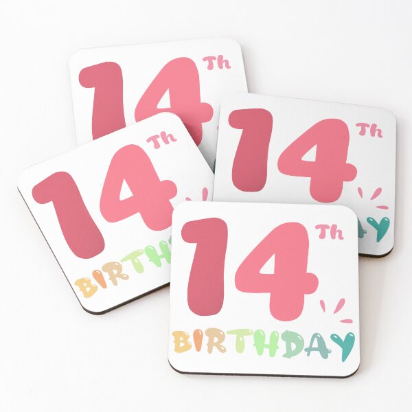 Item preview, Happy 14th Birthday designed and sold by SimpleP.