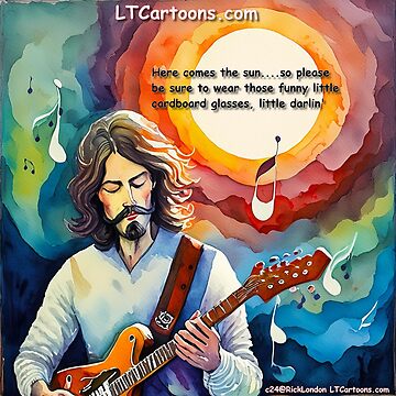 Artwork thumbnail, Here Comes The Sun At Full Eclipse Little Darlin' by Rick London Gifts