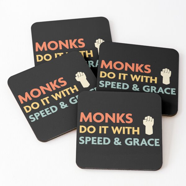 Item preview, DnD Monks Do It With Speed & Grace designed and sold by sunburstrpg.
