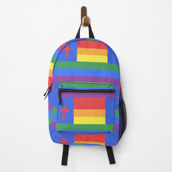 Item preview, Christian LGBT+ Pride Flag (v.1) designed and sold by porcupride.
