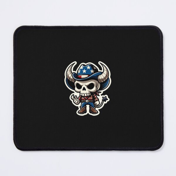 Item preview, Patriotic Cowboy: Horned Skull, cowboy carter designed and sold by MrDarkRealm.