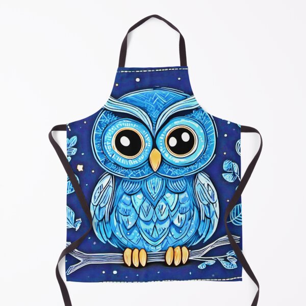 Item preview, Chalkboard Owl Art designed and sold by Health And Fitness Posts e-Store.