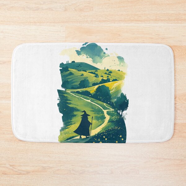 Item preview, A Sage Wanders Through Green Pastures - Fantasy designed and sold by Fenay Designs.