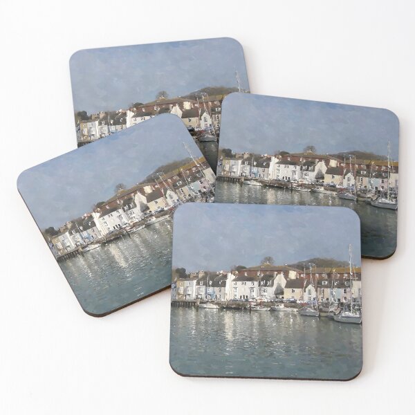 Item preview, Weymouth - Boats and Cottages on a Sunny Day. designed and sold by Antony R James.