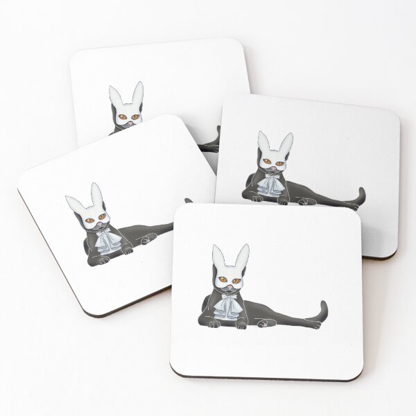 Item preview, black theater cat designed and sold by Tetiana Pohurska.
