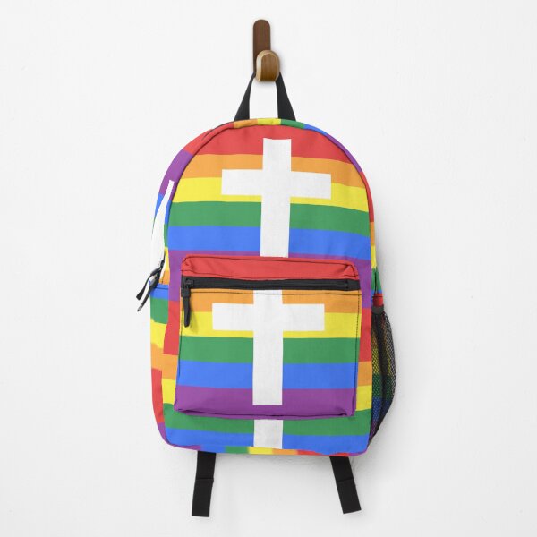 Item preview, Christian LGBT+ Pride Flag (v.2) designed and sold by porcupride.