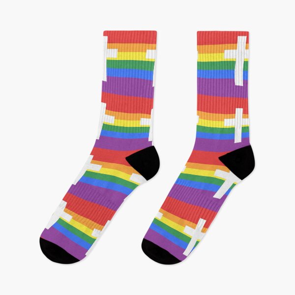 Item preview, Christian LGBT+ Pride Flag (v.2) designed and sold by porcupride.