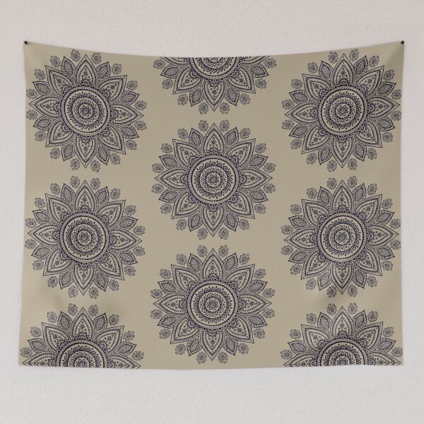 Item preview, Mandala on beige designed and sold by AnnabellaRh.