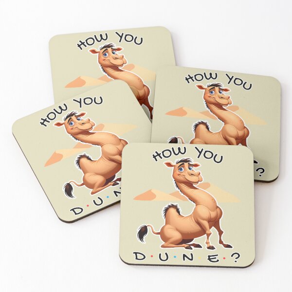 Item preview, How You Dune Funny Cartoon Dromedary Camel designed and sold by André Botes.