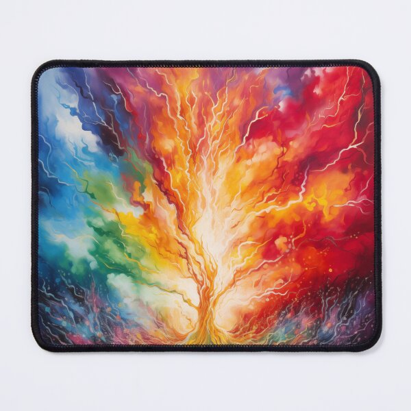 Item preview, Rainbow Fire Cosmic Burst designed and sold by AdiRemba.