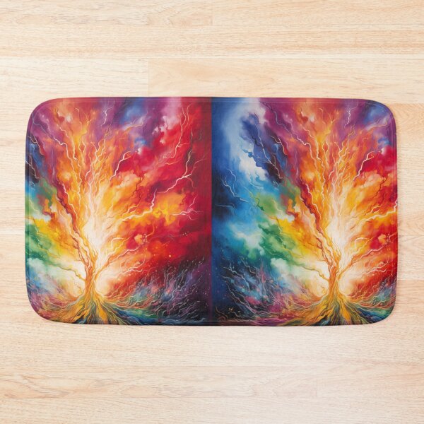 Item preview, Rainbow Fire Cosmic Burst designed and sold by AdiRemba.
