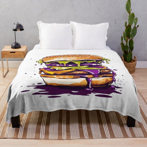 Item preview, Splashy Burger Abstract Design designed and sold by Tom-Johnson.