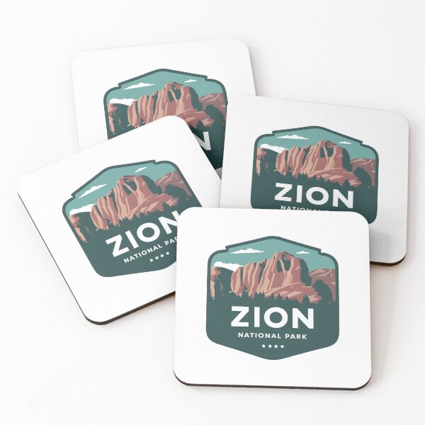 Item preview, Zion National Park logo emblem designed and sold by ArtFusion-Shop.