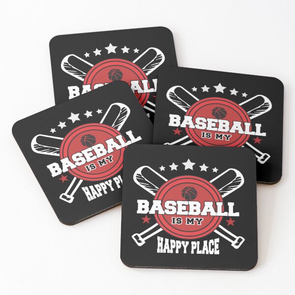 Item preview, Baseball Is My Happy Place designed and sold by EmiAndMike.