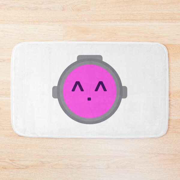 Item preview, Content warning happy face pink designed and sold by Skeevy.