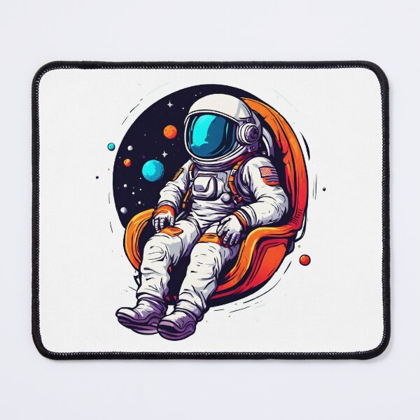 Item preview, Colorful Space Astronaut Relaxation designed and sold by Tom-Johnson.