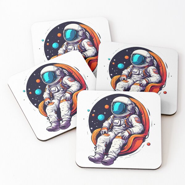 Item preview, Colorful Space Astronaut Relaxation designed and sold by Tom-Johnson.