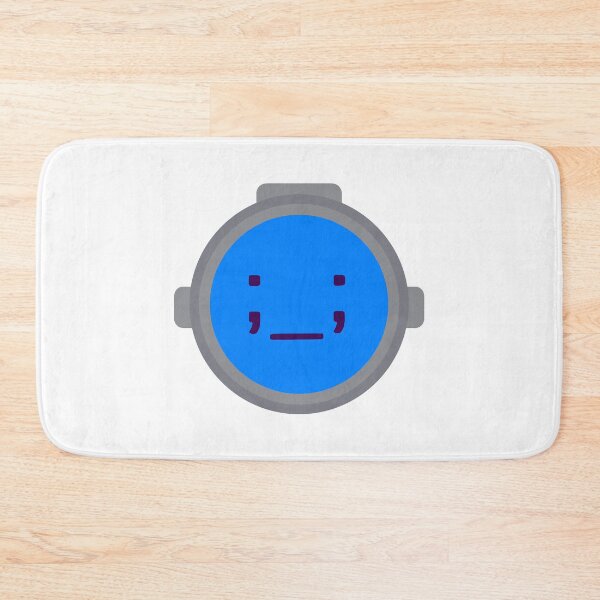 Item preview, Content warning crying face blue designed and sold by Skeevy.