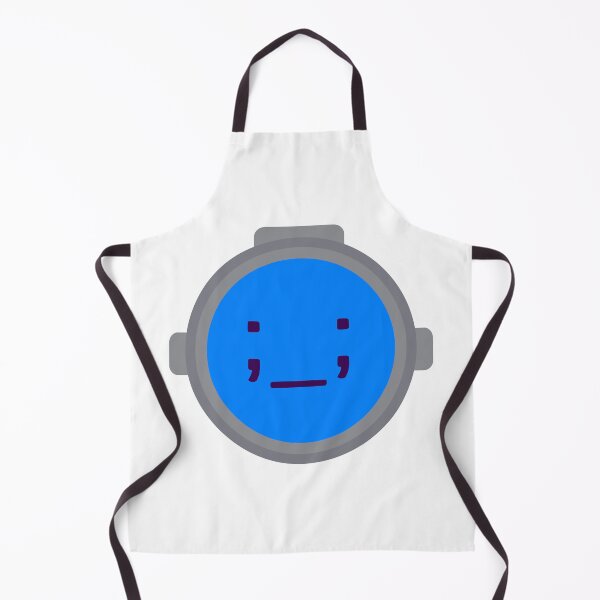 Item preview, Content warning crying face blue designed and sold by Skeevy.