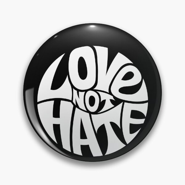 Item preview, Love Not Hate - WHITE designed and sold by DarkSunglasses.