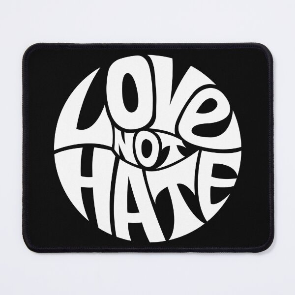 Item preview, Love Not Hate - WHITE designed and sold by DarkSunglasses.