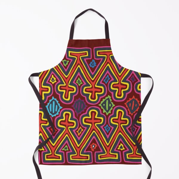 Item preview, mola with kuna cup holder design designed and sold by Melquidedec.