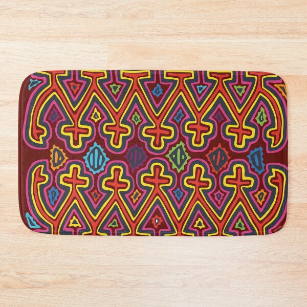 Item preview,  mola with kuna cup holder design designed and sold by Melquidedec.