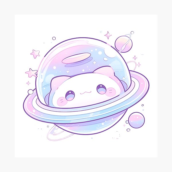 Item preview, Kitty Planet designed and sold by CrownArtCraft.
