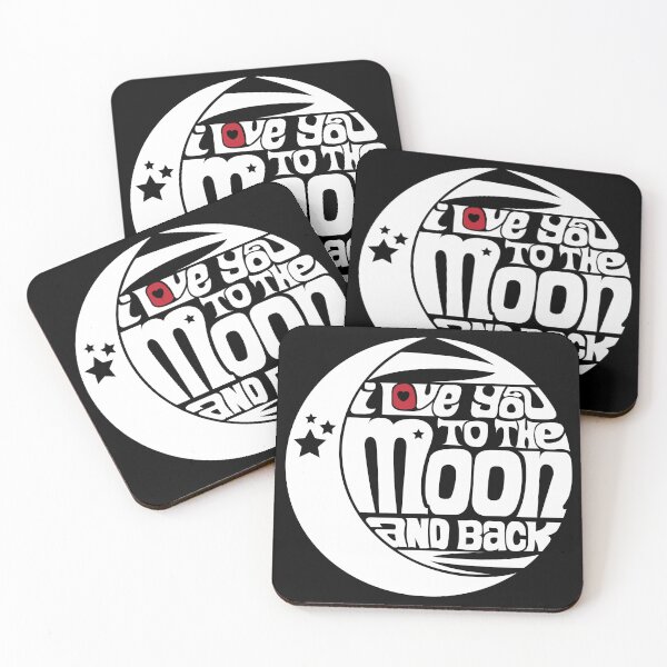 Item preview, To The Moon And Back - WHITE designed and sold by DarkSunglasses.