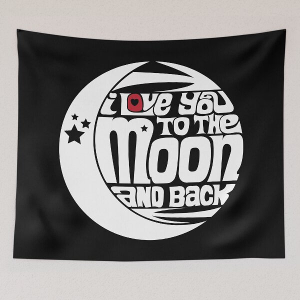 Item preview, To The Moon And Back - WHITE designed and sold by DarkSunglasses.