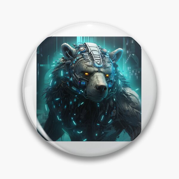 Item preview, Cyber Bear // Bear // cyber animal // Robotic animal // AI designed and sold by SMARTKIT  DESIGNAGENCY.