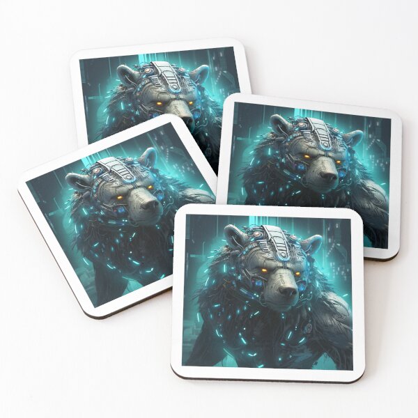 Item preview, Cyber Bear // Bear // cyber animal // Robotic animal // AI designed and sold by SMARTKIT  DESIGNAGENCY.
