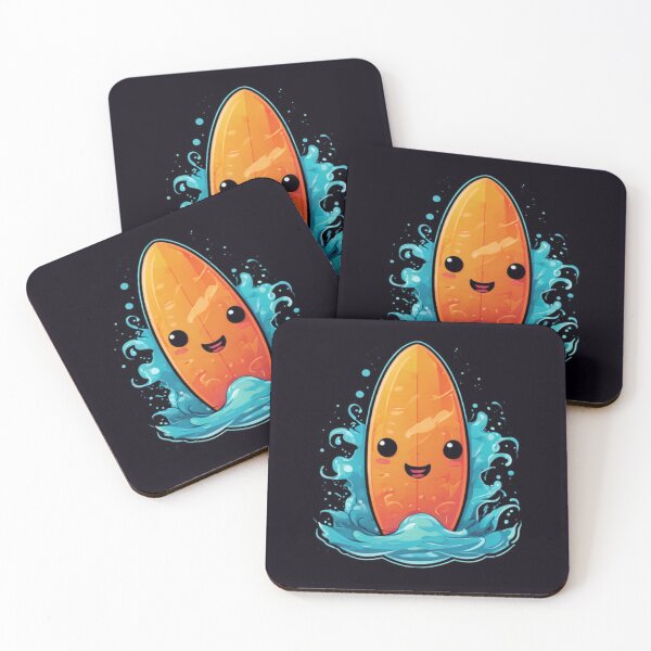 Item preview, Cute Surfboard Art designed and sold by Planetporridge.