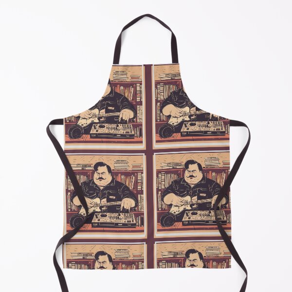 Item preview, Chubby Musician Plays Solo Music in a Library designed and sold by ColorByBlank.