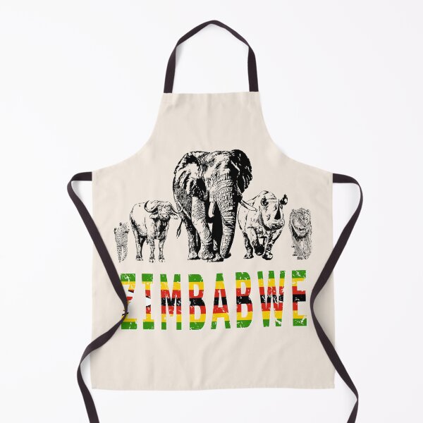 Item preview, Africa's Big Five for Zimbabwe Fans designed and sold by Scotch Macaskill.