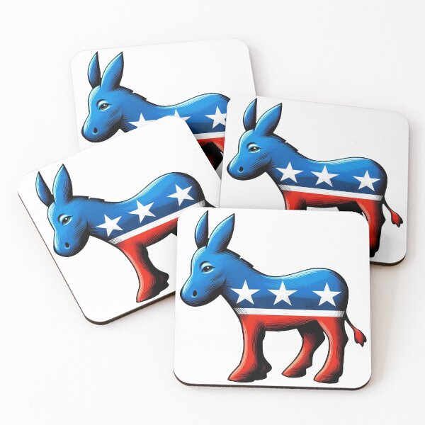 Item preview, Democrat donkey  designed and sold by AresArts.