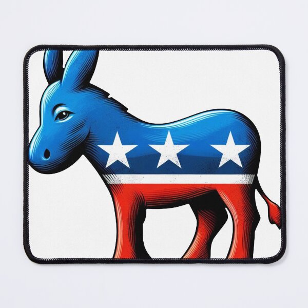 Item preview, Democrat donkey  designed and sold by AresArts.