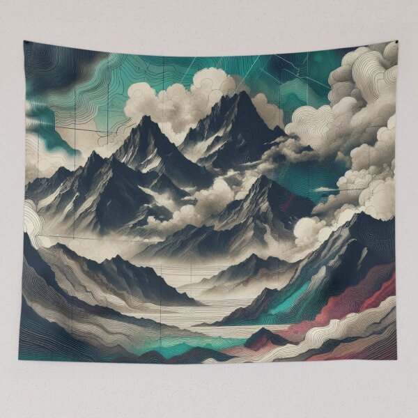 Item preview, Mystic Peaks designed and sold by joejiing.